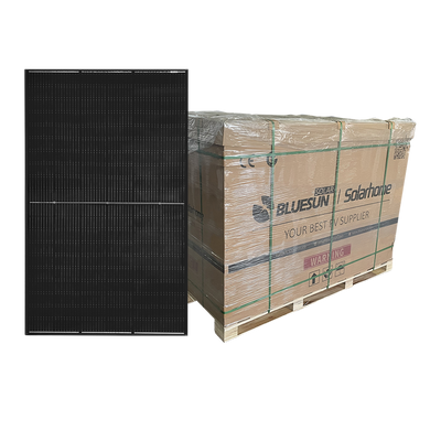 BlueSun 24 Volt 370 Watt Pallet high-efficiency solar panel from Teragy Solar