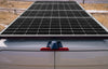Nova Series 12 Volt 225 Watt Walkable Solar Panel- side view 